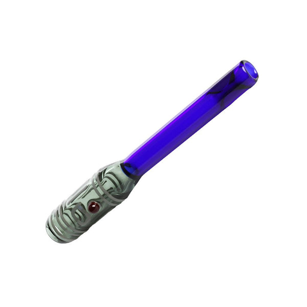 Cobalt Blue Lightsaber Star Wars Chillum Bat Hand Pipe