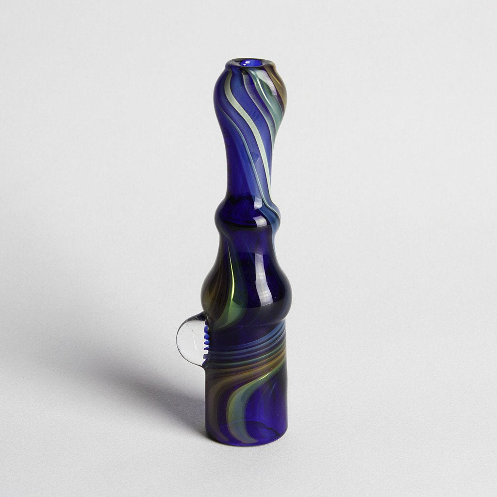 Gold and Silver Fume Stripe Bat