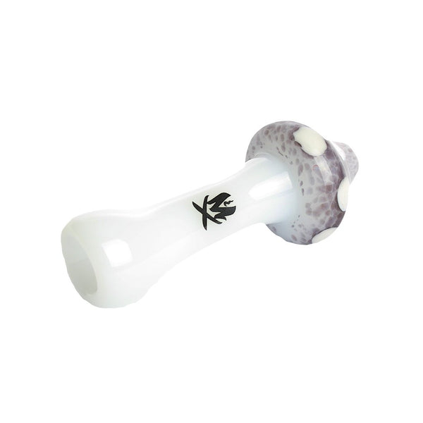Purple Cap Mushroom Chillum Bat Hand Pipe from Mathematix