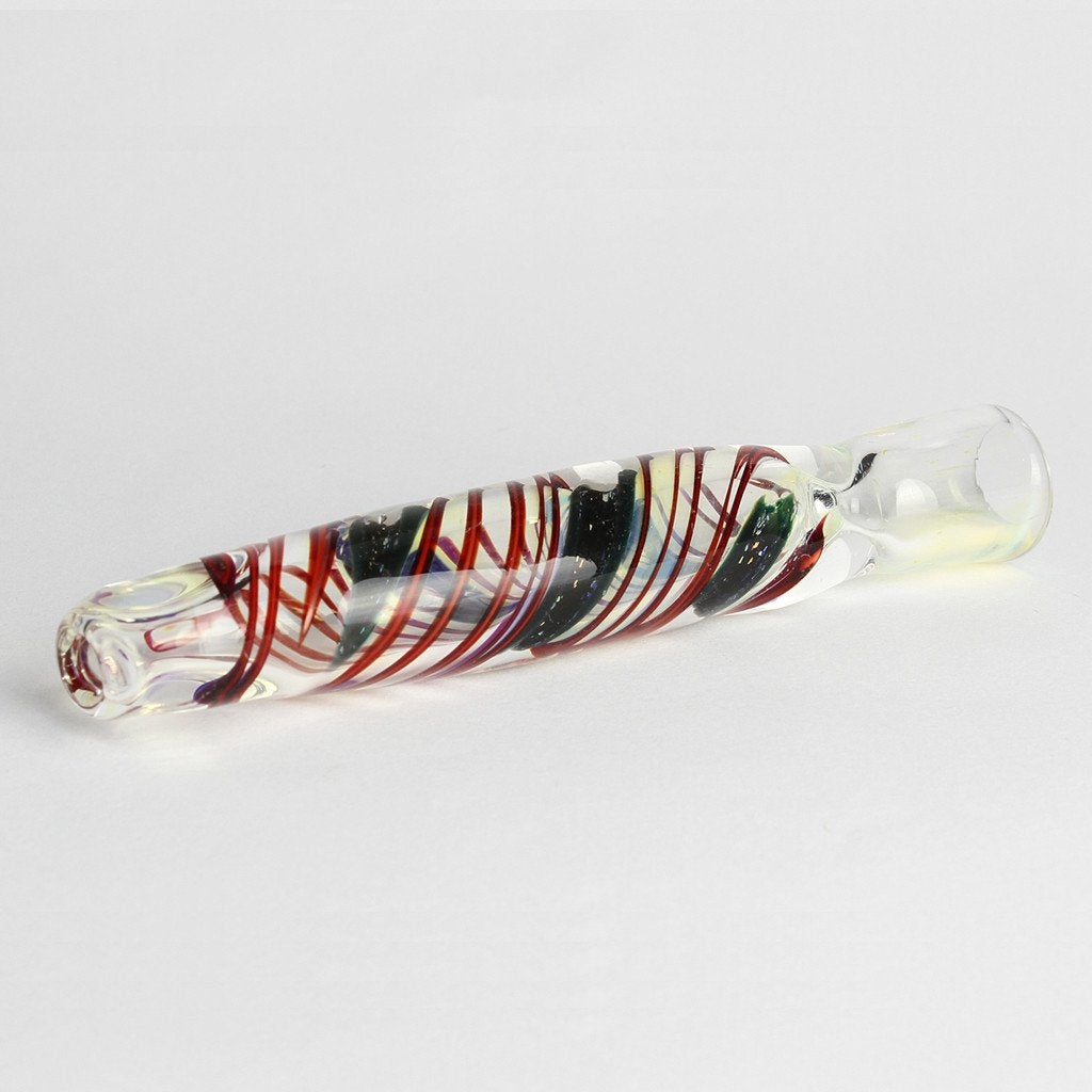3" Simply Festive Red and Green Chillum