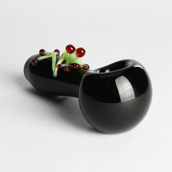Black Frog Frit Spoon