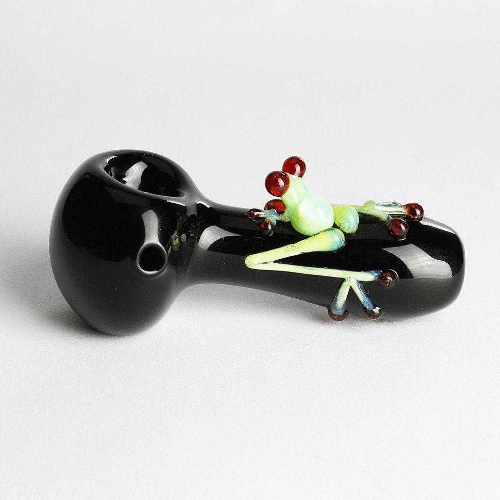 Black Frog Frit Spoon