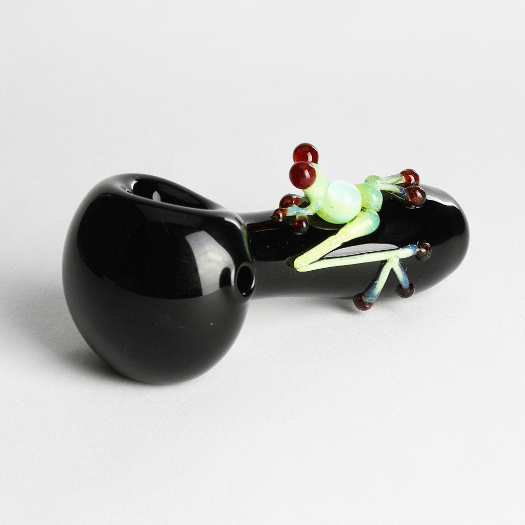 Black Frog Frit Spoon