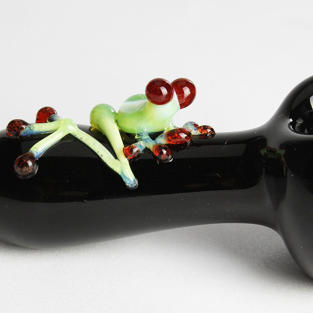 Black Frog Frit Spoon
