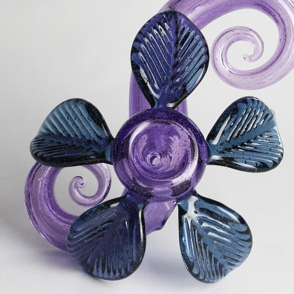 Purple Flower Swirlock