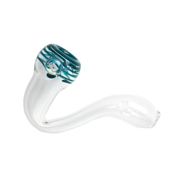 Blue Spiral Accent Sherlock Hand Pipe