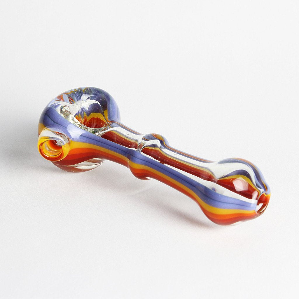 Violet Color Static UV Glass Spoon