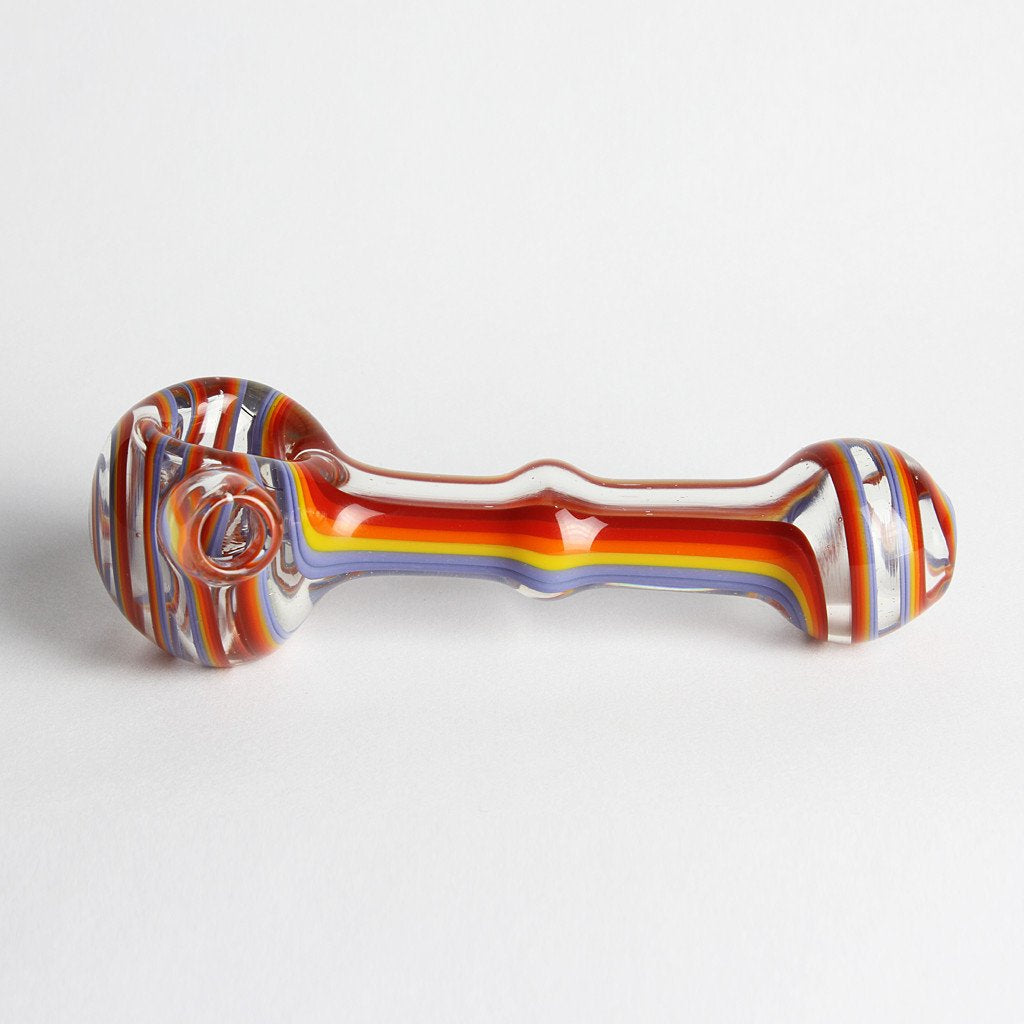 Color Swirl UV Glass Spoon