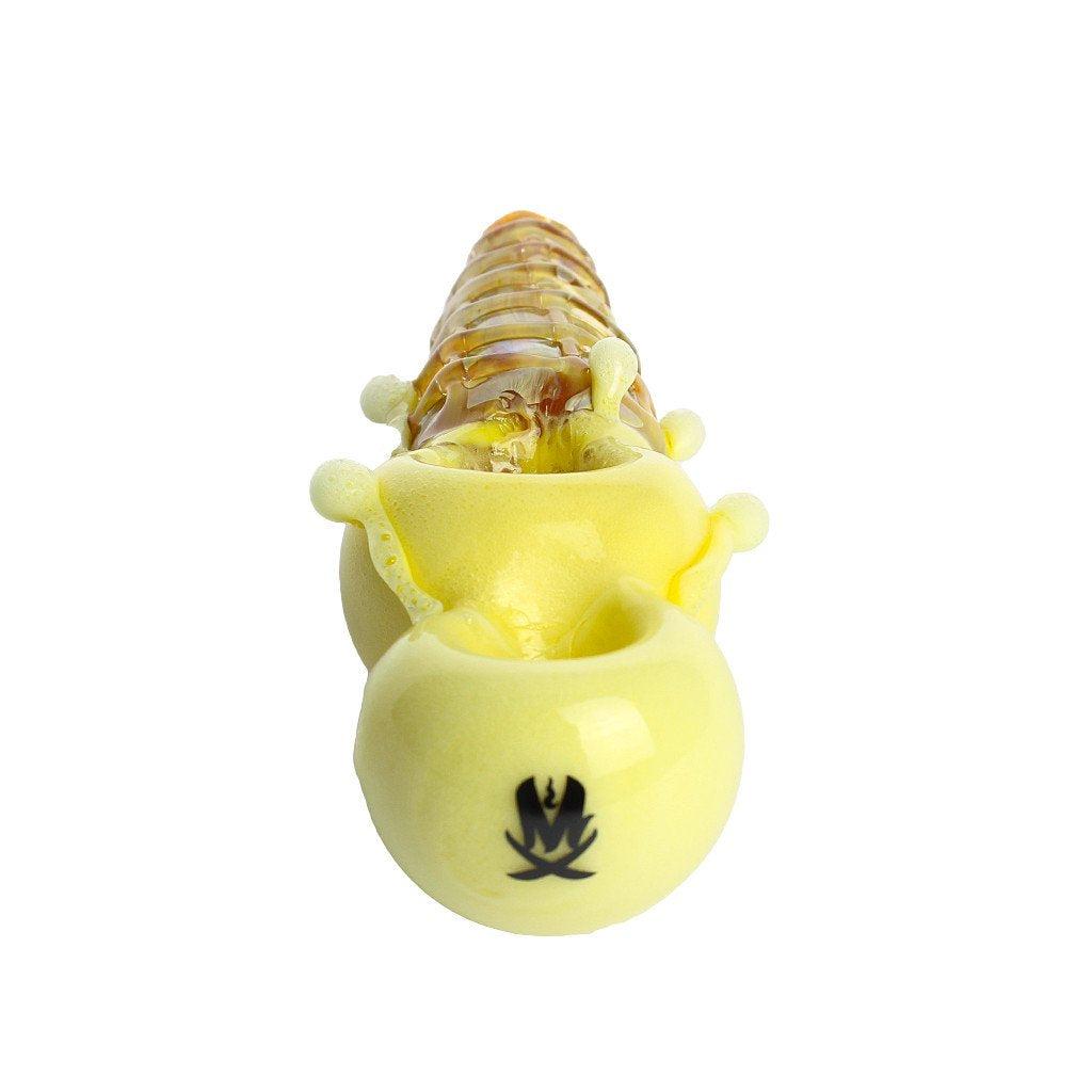 Munchies Double Scoop Ice Cream Cone Pipe Vanilla by Mathematix Glass
