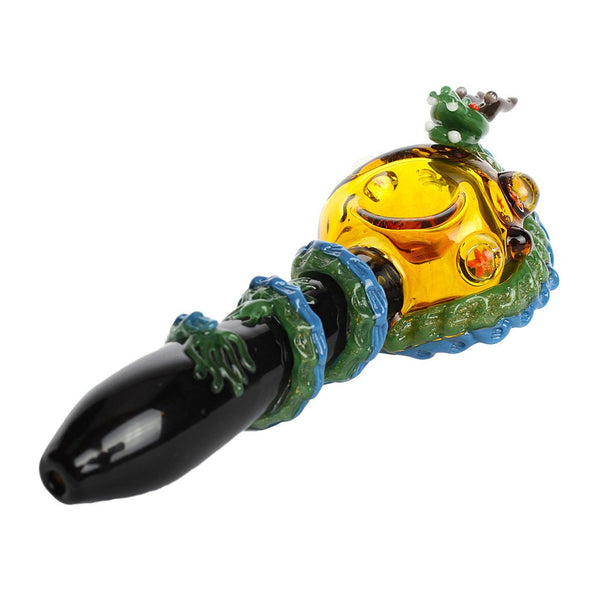 Dragon Sphere Large Spoon Hand Pipe (Dragon Ball Z) from Empire Glassworks