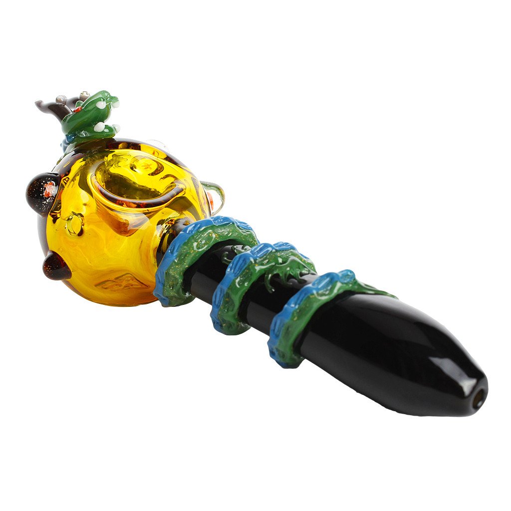 Dragon Sphere Large Spoon Hand Pipe (Dragon Ball Z) from Empire Glassworks