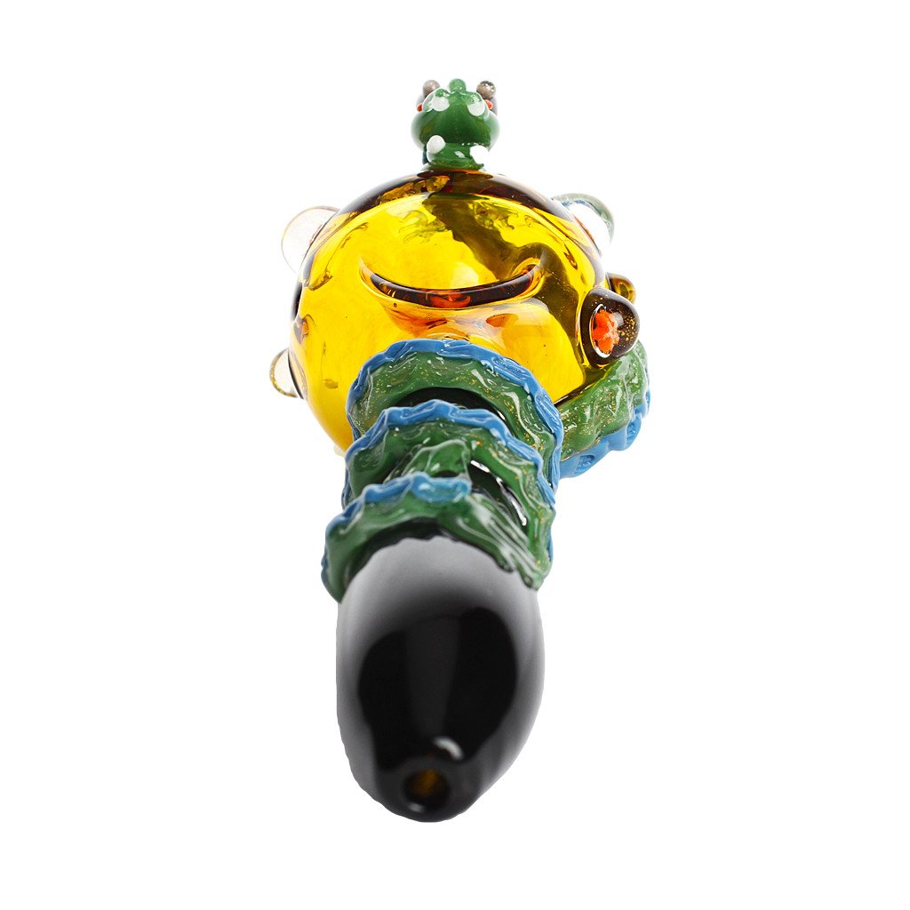 Dragon Sphere Large Spoon Hand Pipe (Dragon Ball Z) from Empire Glassworks