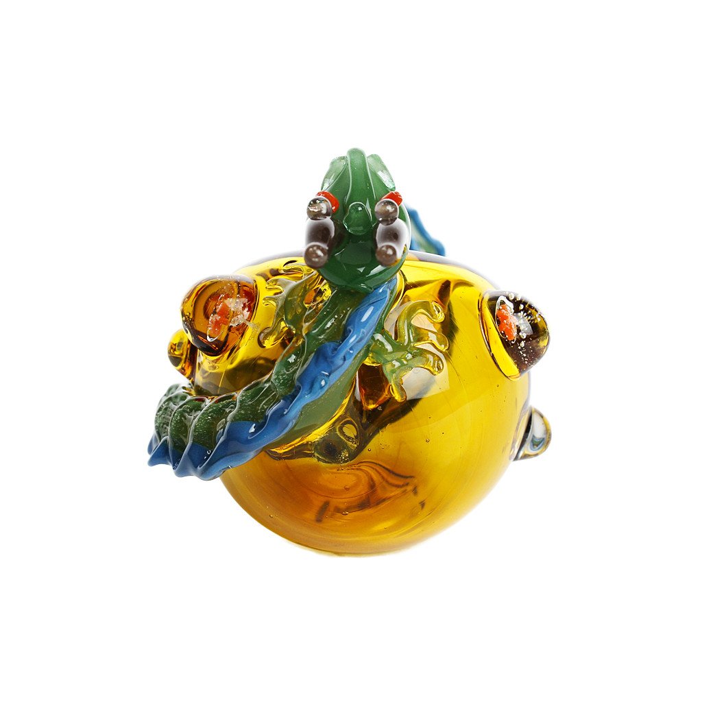 Dragon Sphere Large Spoon Hand Pipe (Dragon Ball Z) from Empire Glassworks