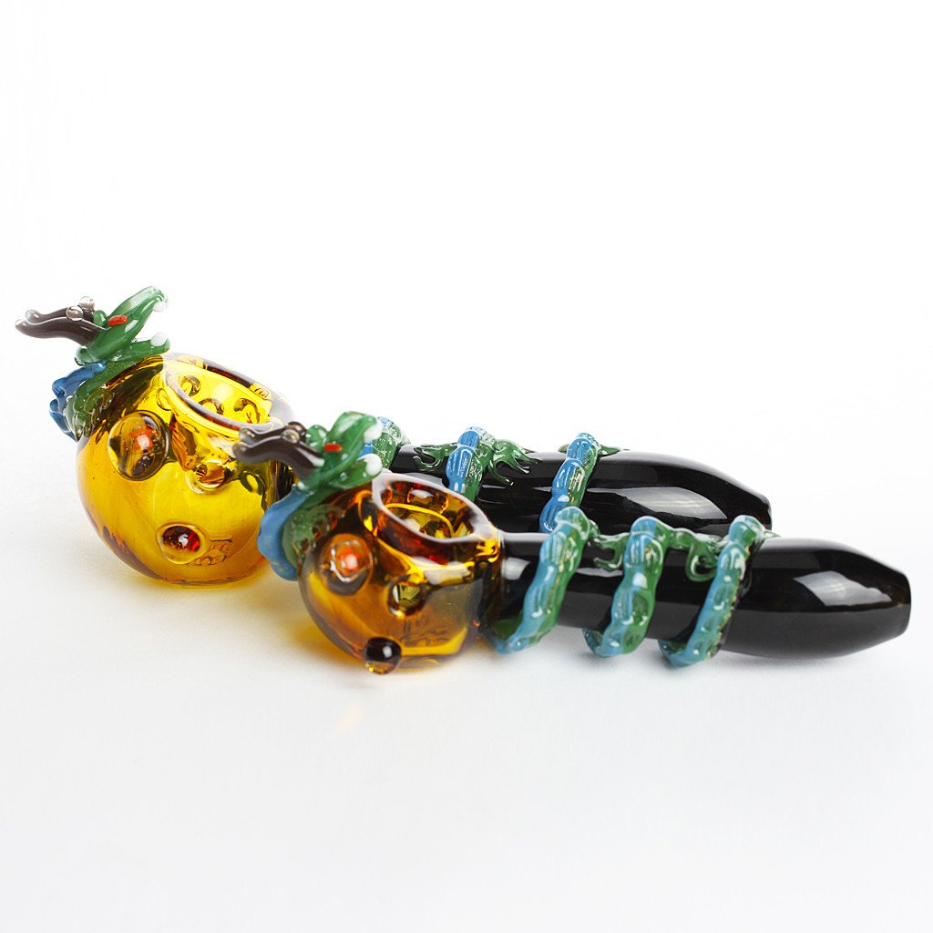 Dragon Sphere Large Spoon Hand Pipe (Dragon Ball Z) from Empire Glassworks