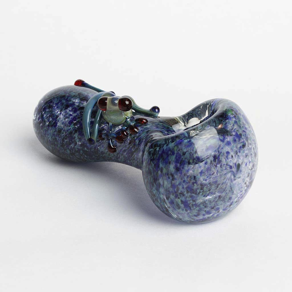 Blue Frog Frit Spoon