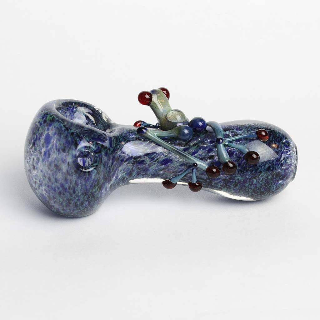 Blue Frog Frit Spoon