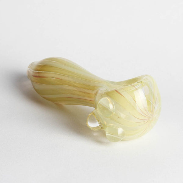 Gold and Silver Fume Stripe Spoon