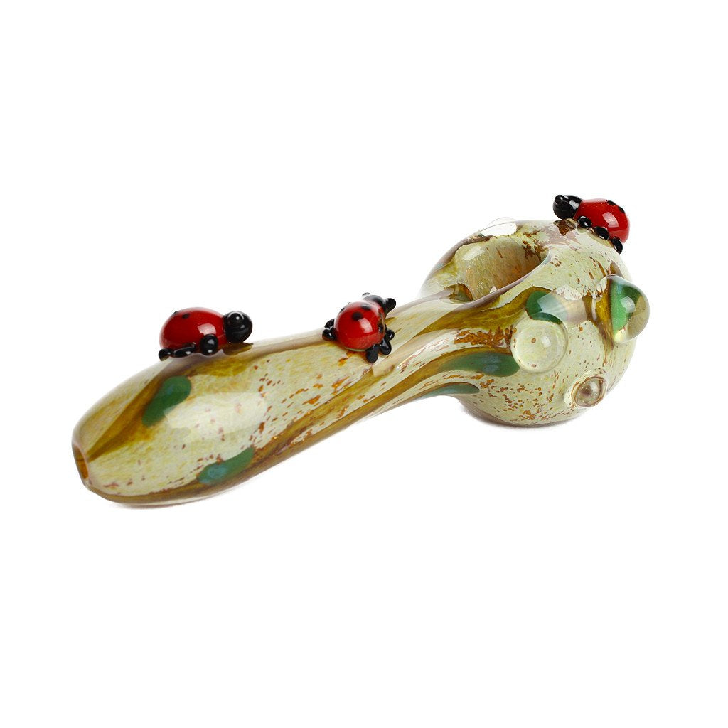 Small Ladybug Spoon Pipe from Empire Glassworks