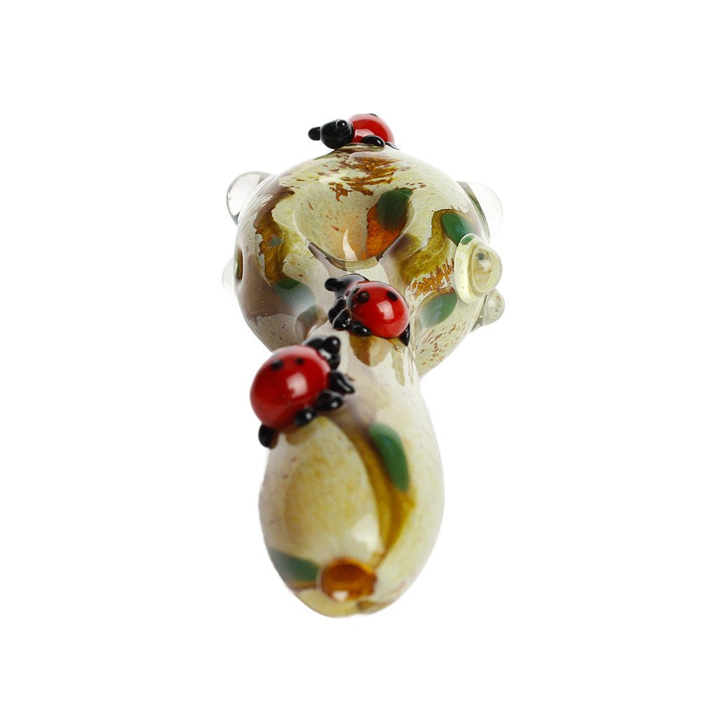 Small Ladybug Spoon Pipe from Empire Glassworks