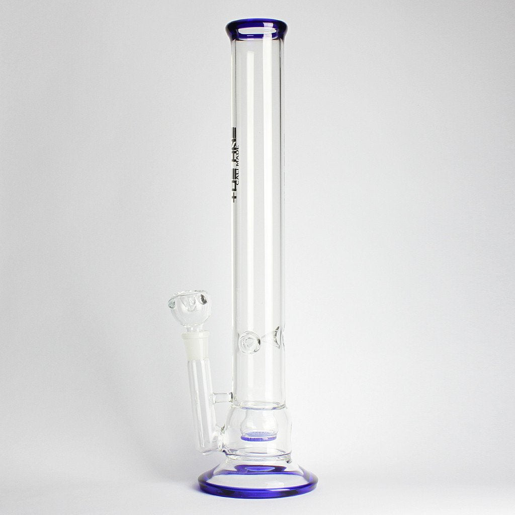 17" "The One" Blue Accented Water Pipe