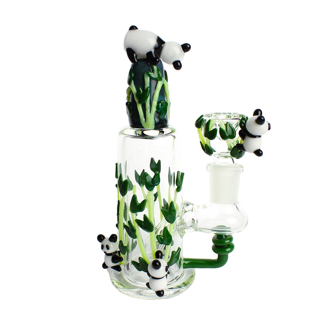 Panda Family Nano Mini Rig Water Pipe Bong from Empire Glassworks